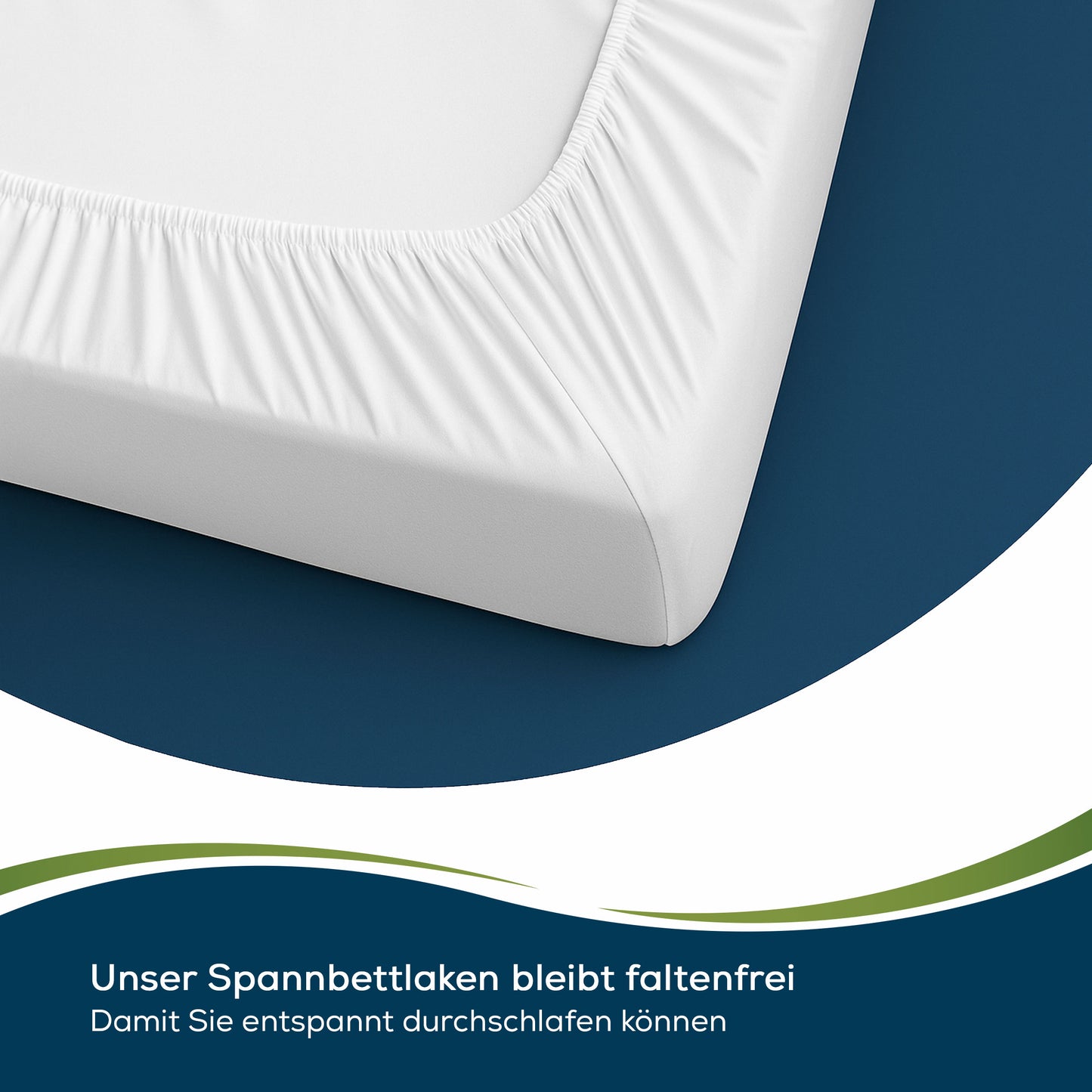 Sensalou Spannbettlaken wasserdicht - weiß