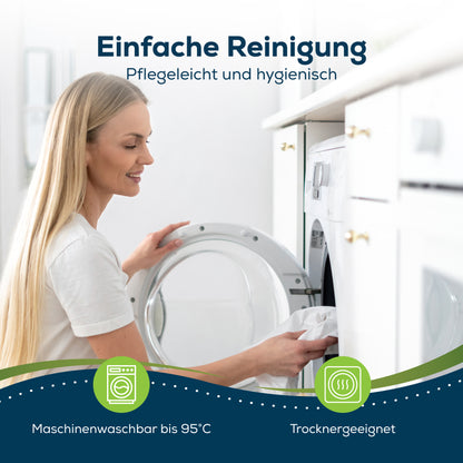 Sensalou Matratzenschoner Wasserdicht - Nässeschutz Matratzenauflage