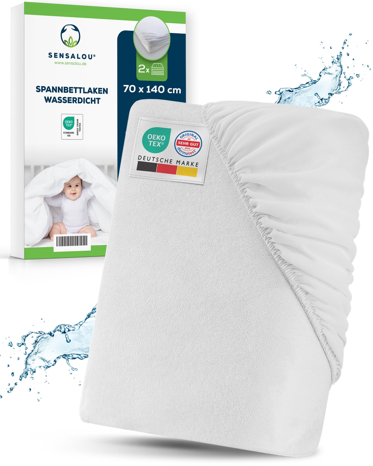 Drap housse imperméable Sensalou