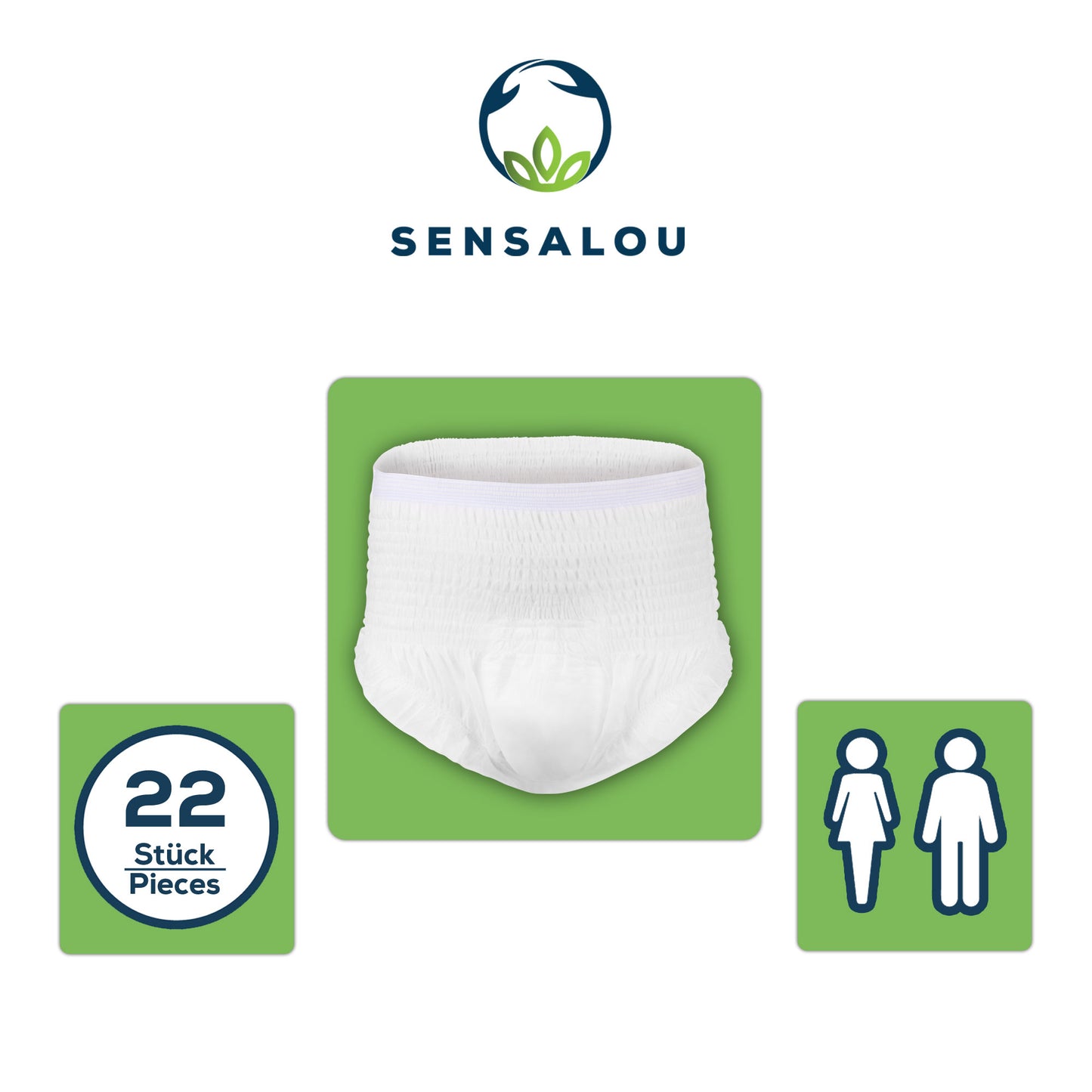 Sensalou Pantalon Maxi - taille XXL
