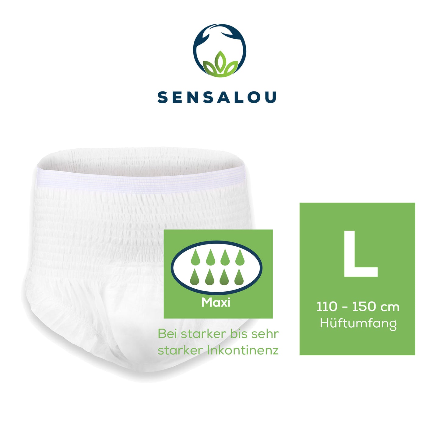 Sensalou Windel Pants Testpaket Gr. M, L, XL